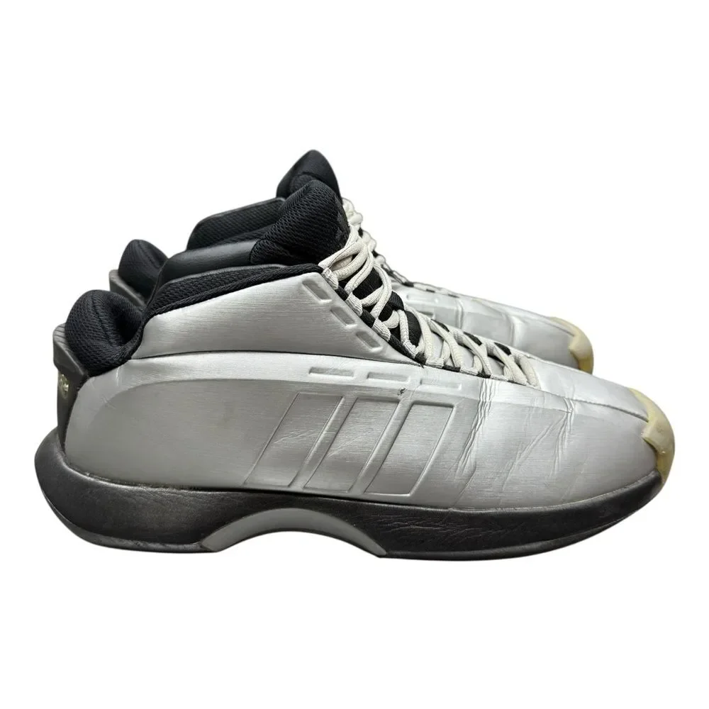Adidas Crazy 1 Kobe Bryant C75736 Silver Basketball Sneakers Men’s Sz 9.5